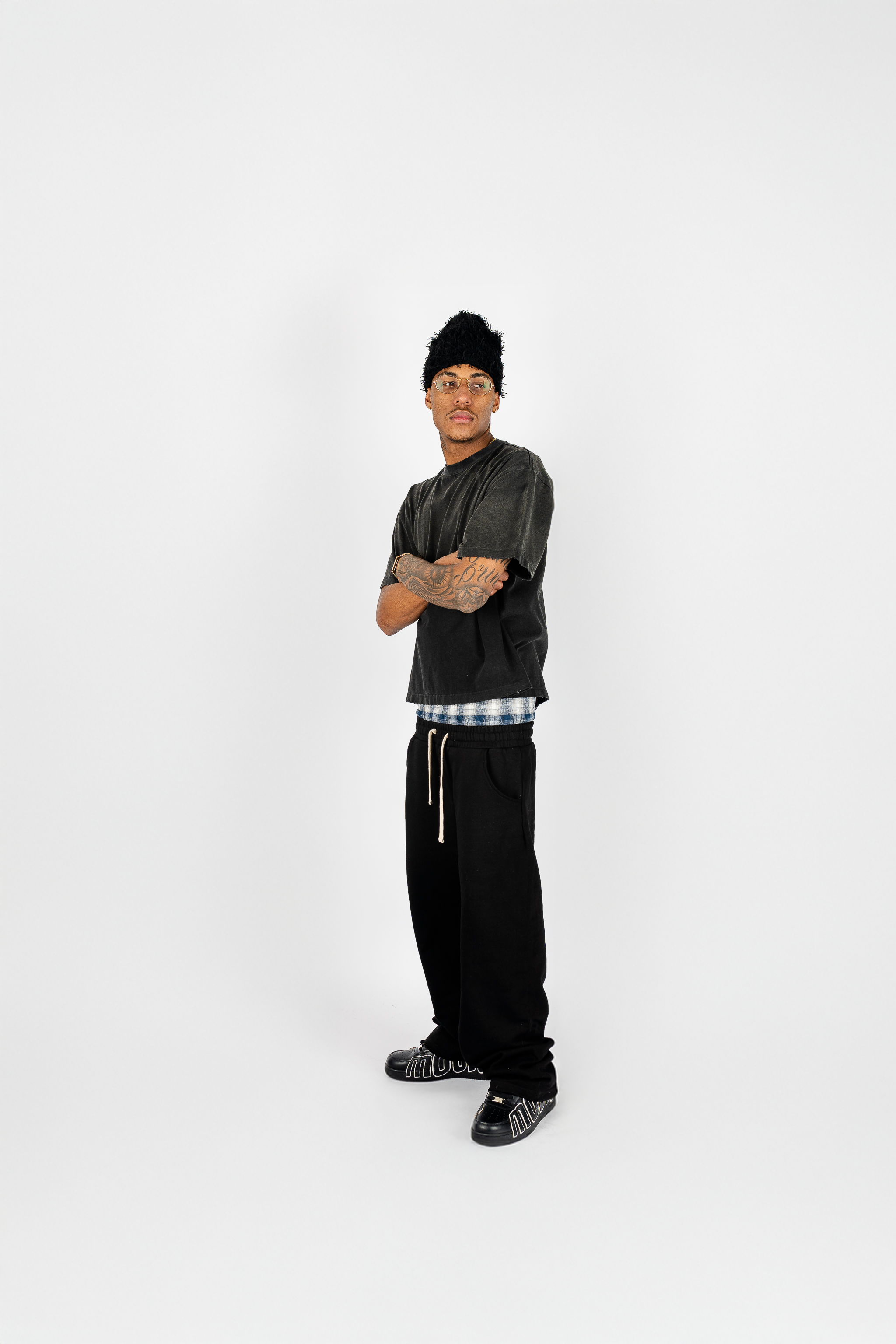 The Label Double Waisted Sweatpants