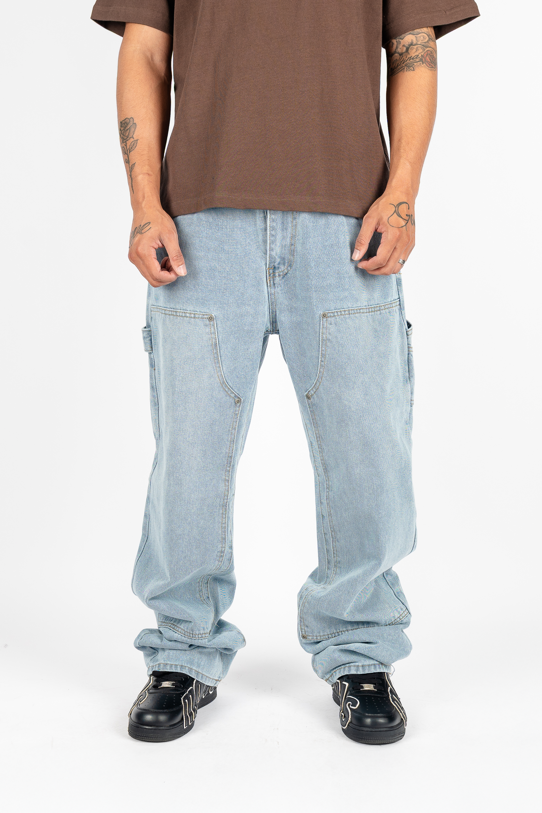 Rebel Minds Baggy Carpenter Jeans