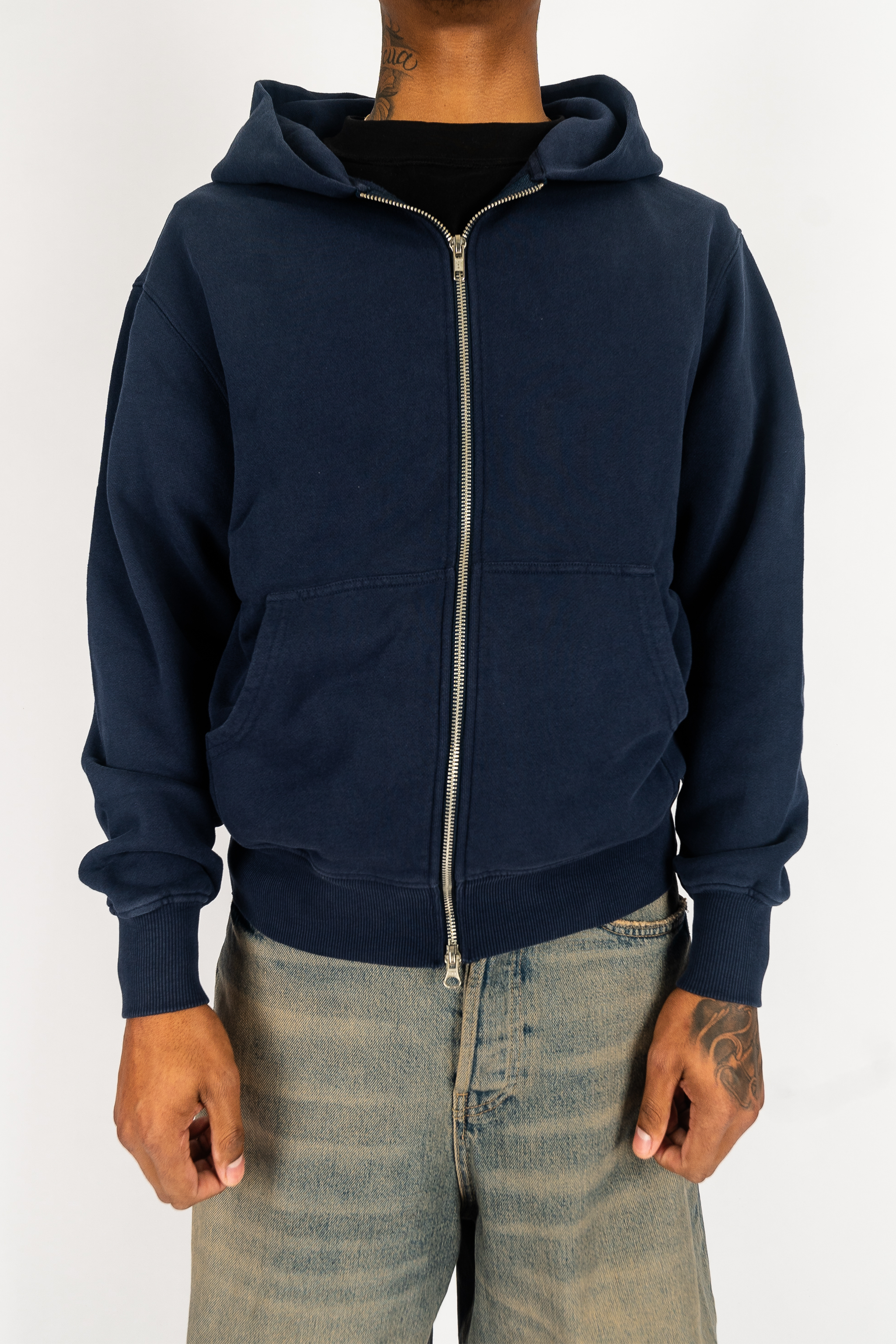 Shaka Wear Garment Dye Zip Up Fleece