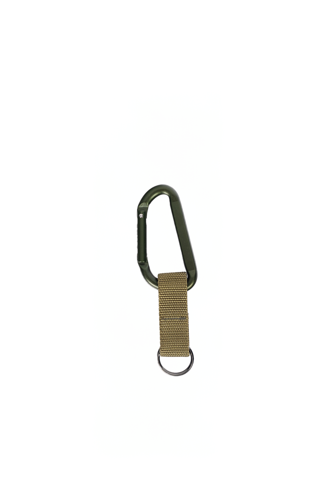 Jumbo Carabiner with Web Strap Key Ring